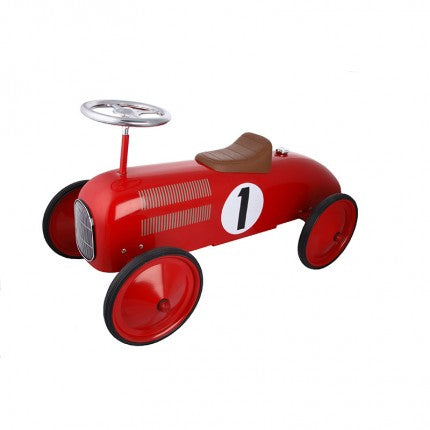 Great Gizmos Classic Metal Racer Car Red