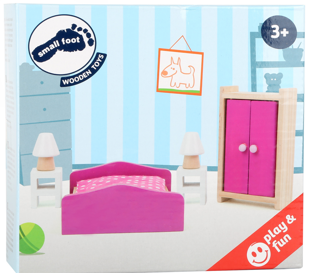 Zerodis Lit De Poupée 1:12 En Bois – Meuble Miniature Pour Maison De Poupée, Décoration Et Jeu Éducatif