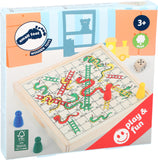 Small Foot Snakes And Ladders Mini Travel Game