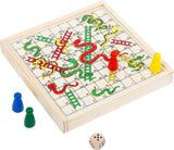 Small Foot Snakes And Ladders Mini Travel Game