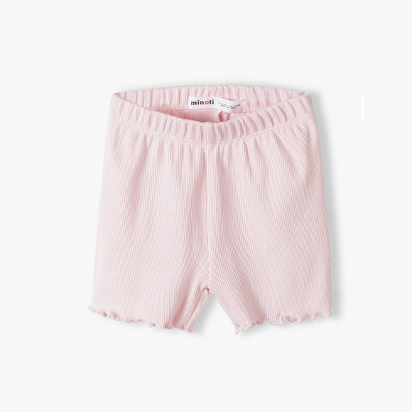 Minoti Girls Shorts Pale Pink (12mths-3yrs)