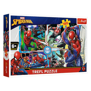 Trefl Jigsaw Puzzle Spider-man To The Rescue - 160 Piece Puzzle