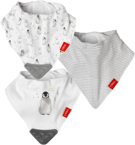 Nuby 3-Pack Bibs Teether Bibs Bandana Bib – Kids Magic Land