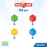 Geomag Magicube Magnetic Building Set Full Colour Try Me 24pc