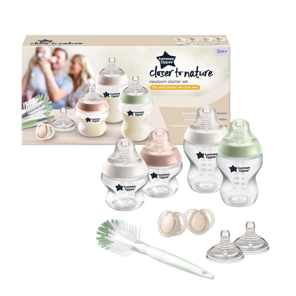 Tommee Tippee Closer To Nature Starter Bottle Kit Muted
