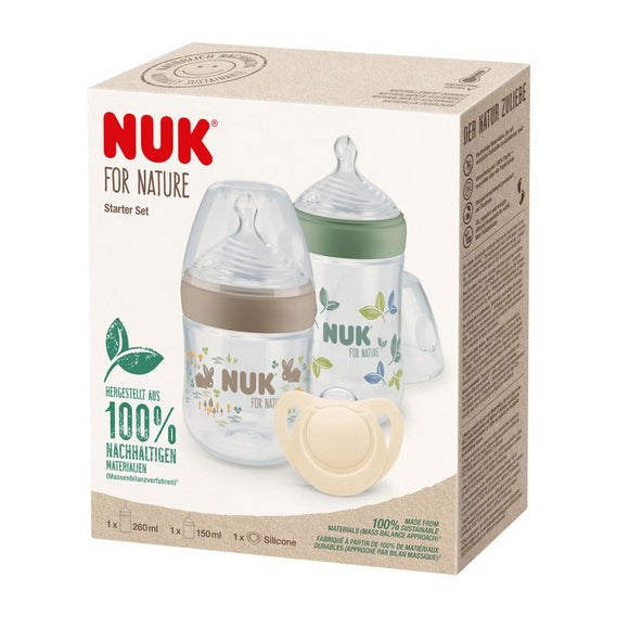 NUK For Nature Start Bottle Set 0+ Months
