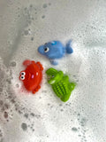 Nuby Sea Animals Bath Squirting Toys 3Pk