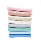 Knitted Baby Blanket Popcorn Pattern Blush Pink