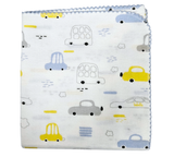 Bebetto Cotton Flannel Blanket Double Sided Cars