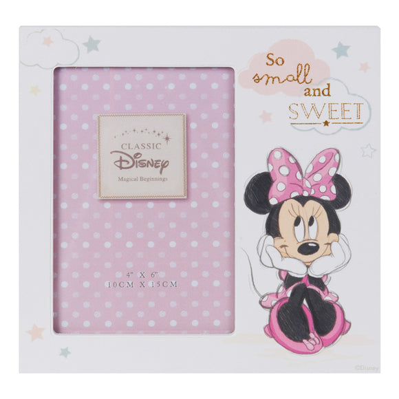 Disney Magical Beginnings MDF Frame Minnie Mouse