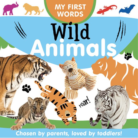 My First Words- Wild Animals Book