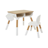 Liberty House Toys Kids Scandi Height Adjustable Table and Chair Set