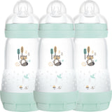 MAM Easy Start Baby Bottle 3-Pack 260ml Blue 2+m