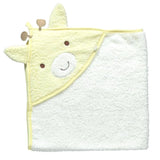 Bebetto 3D Hooded Square Baby Towel Giraffe Yellow