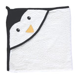 Bebetto Hooded Square Baby Towel Penguin