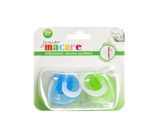Junior Macare Orthodontic Silicone Soother 2Pk 3mths+