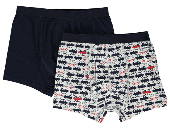 Bebetto Boys Boxer Shorts Cars 2-Pack (2-7yrs)