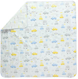 Bebetto Cotton Flannel Blanket Double Sided Cars