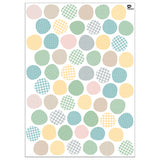 Tresxics Patterned Circles Wall Stickers