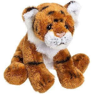 Suki Small Sitting Brown Tiger Soft Toy 14cm