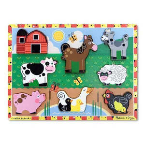 Melissa and Doug Farm Chunky Wooden Puzzle