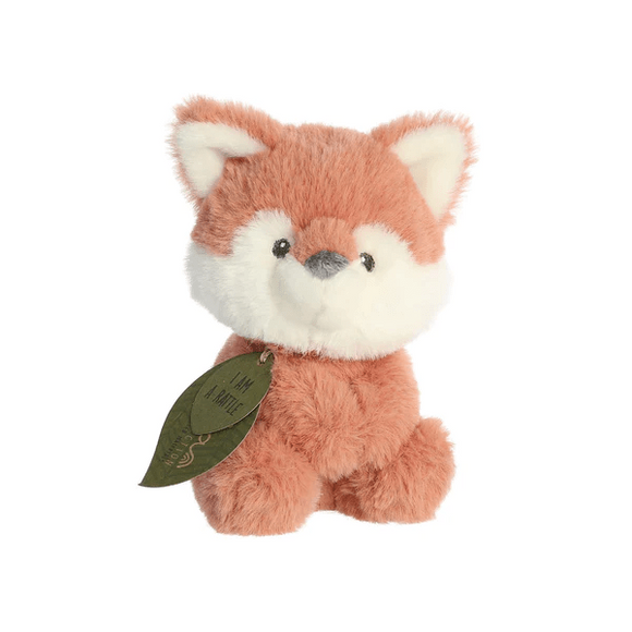 Ebba Eco Francis Fox Baby Rattle 6In