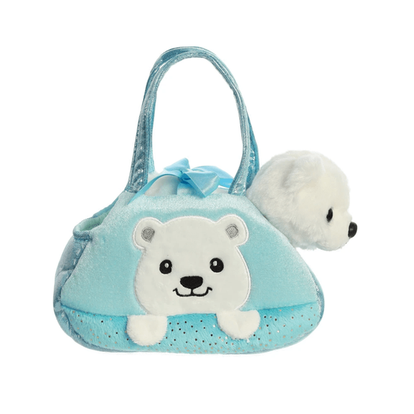 Aurora World Fancy Pal Peek-a-Boo Polar Bear Soft Toy