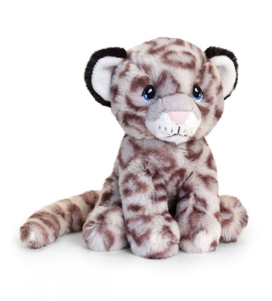 Keel Toys Keeleco Snow Leopard Soft Toy 18cm