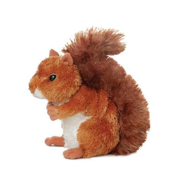 Aurora Mini Flopsie Nutsie Squirrel Soft Toy 8In