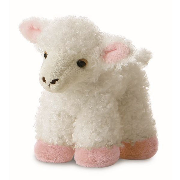 Aurora Mini Flopsie Lana Lamb Soft Toy 8In