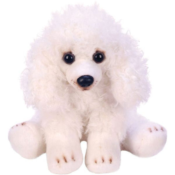 Suki Small Sitting Dog Poodle Soft Toy 14cm