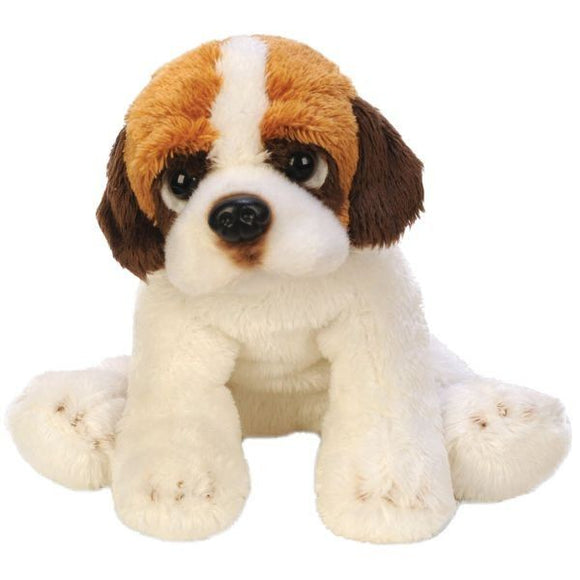 Suki Small Sitting Dog St. Bernard Soft Toy 14cm