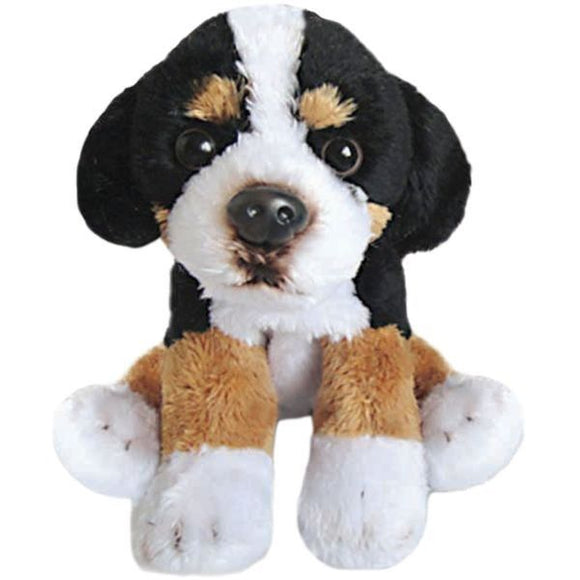 Suki Small Sitting Dog Bernese Mountain Soft Toy 14cm