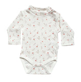 Bebetto Mock Turtleneck Bodysuit Floral (0-12mths)