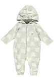 Bebetto Grey Hooded Pramsuit Bears (3-18mths)