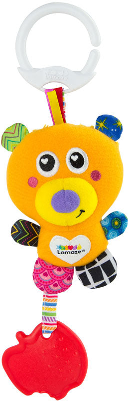 Lamaze Play And Grow Mini Basha The Bear Clip On Pram Toy
