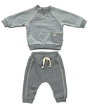 Bebetto Sweatshirt & Jogger Pants Set Grey (3mths-2yrs)