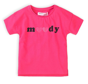 Minoti Girls T-shirt Moody Pink (3-6yrs)