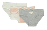 Bebetto Girls Briefs Little Mouse 3-Pack (2-7yrs)