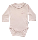 Bebetto Mock Turtleneck Bodysuit Pale Pink (0-12mths)