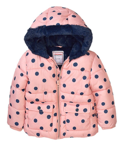 Minoti Girls Puffa Jacket Pink (2-3yrs)