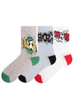 Boys Cotton Rich Ankle Sports Socks 3Pk (5-10yrs)