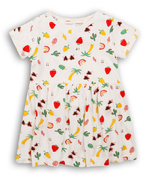 Minoti Summer Dress All Over Print (9mths-3yrs)