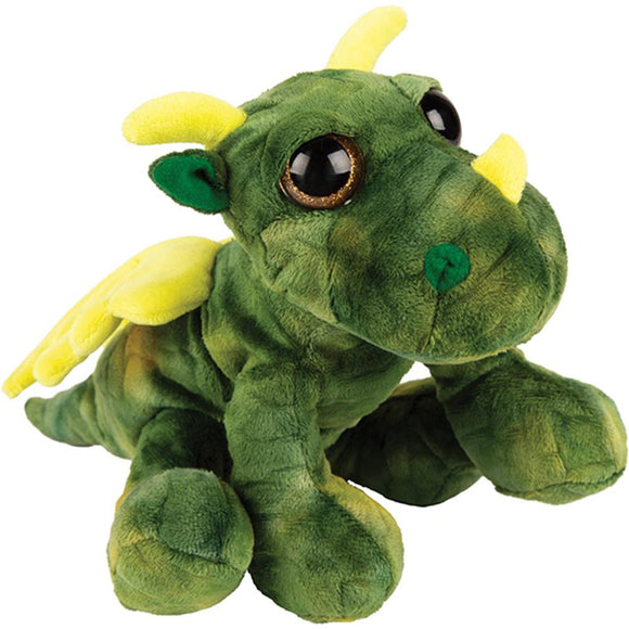 Suki Soft Toy Green Rumble Dragon Medium