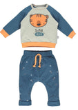Bebetto Sweatshirt and Jogger Pants Set Tiger (3mths-2yrs)
