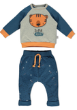 Bebetto Sweatshirt and Jogger Set Tiger (3mths-2yrs)