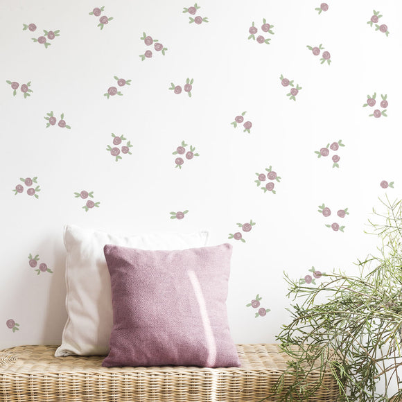 Tresxics Roses Wall Stickers Pink