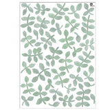Tresxics Watercolour Leaves Wall Stickers Green