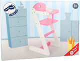 Small Foot Doll's High Chair Pink