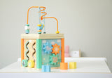 Small Foot Motor Activity Cube Pastel